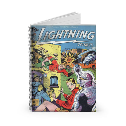 Lightning Comics February Spiral Notebook