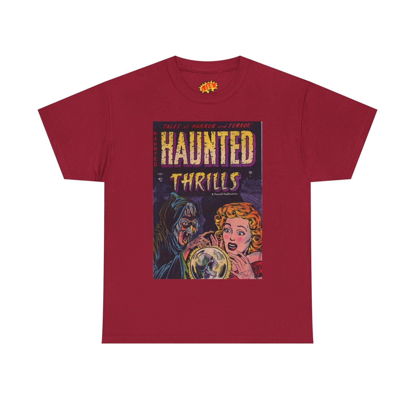 Haunted Thrills November Comic Tee Shirt *Multiple Colors*