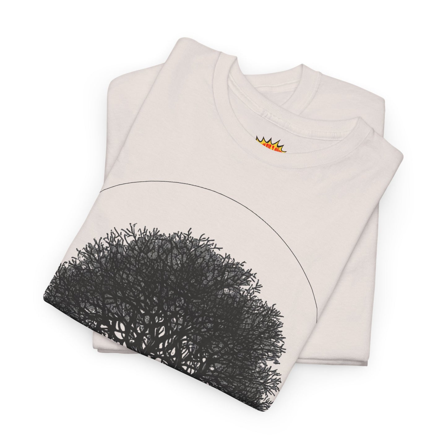 Circle Tree Sketch Drawing Graphic Art Tee Shirt *Multiple Colors*