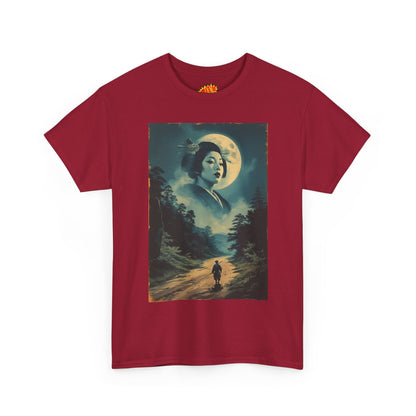 Traveller w/Full Moon Cloud Woman T-Shirt