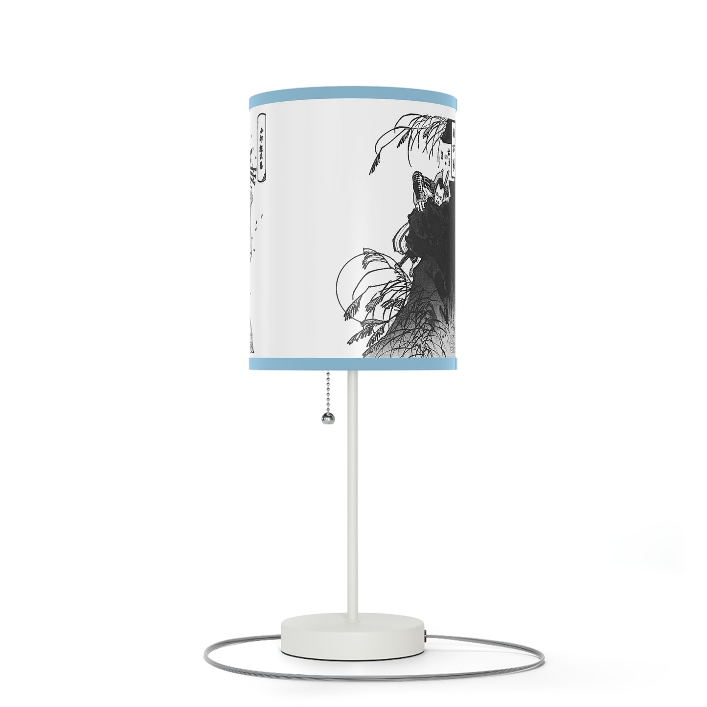 Japanese Woodcut Lamp