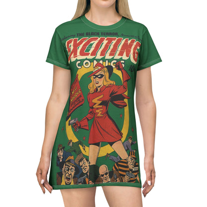 Exciting Comics #53 feat. Miss Masque T-Shirt Dress