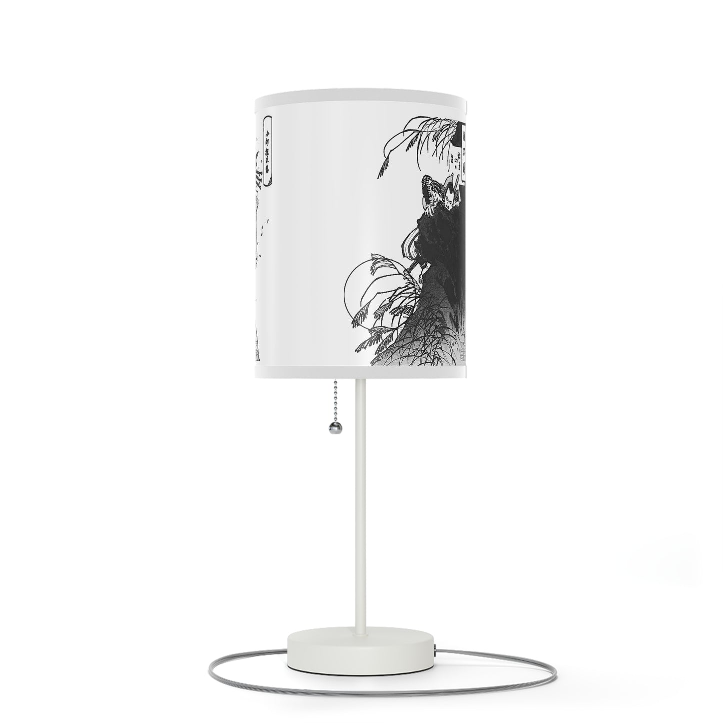 Japanese Woodcut Lamp