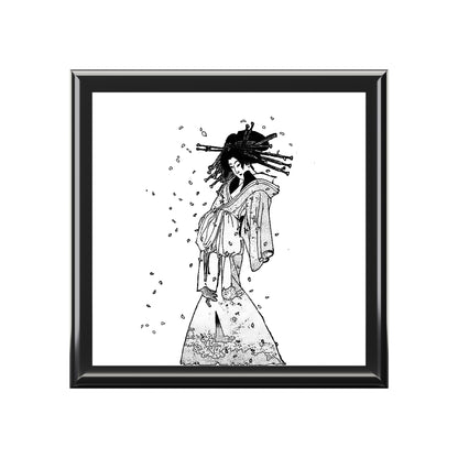 Spirit of the Komachi Cherry Tree Jewelry Box