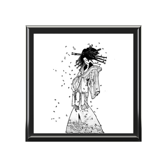 Spirit of the Komachi Cherry Tree Jewelry Box