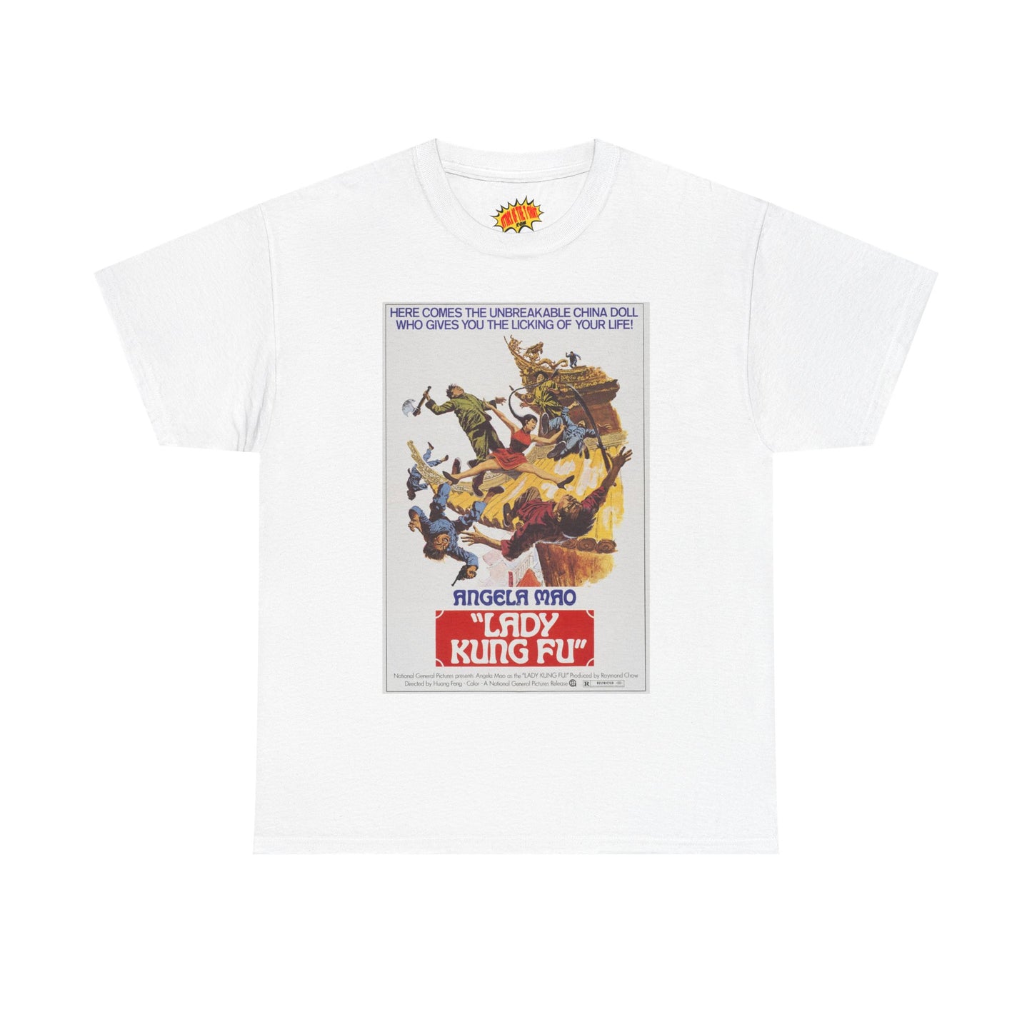 Lady Kung-Fu Movie Poster T-Shirt *Multiple Colors*
