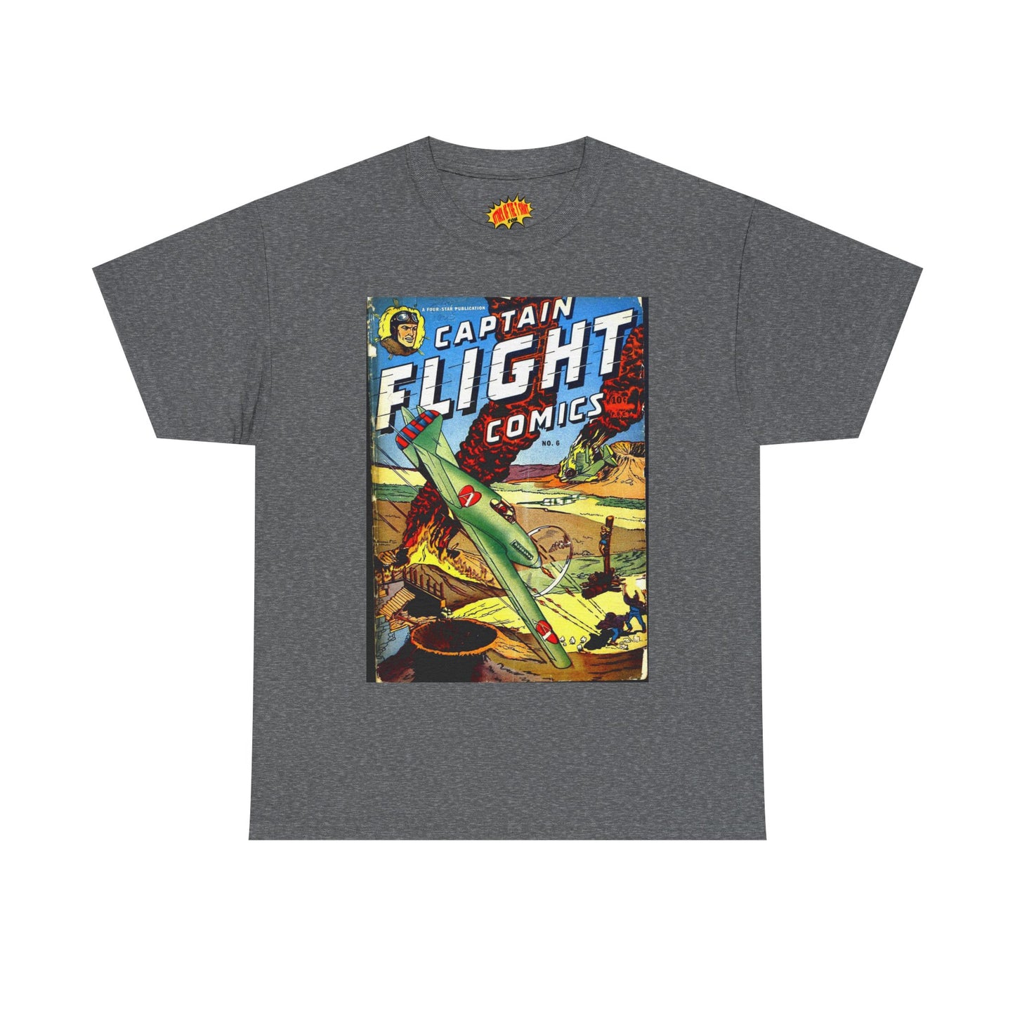 Captain Flight No. 6 Comic Tee Shirt *Multiple Colors*