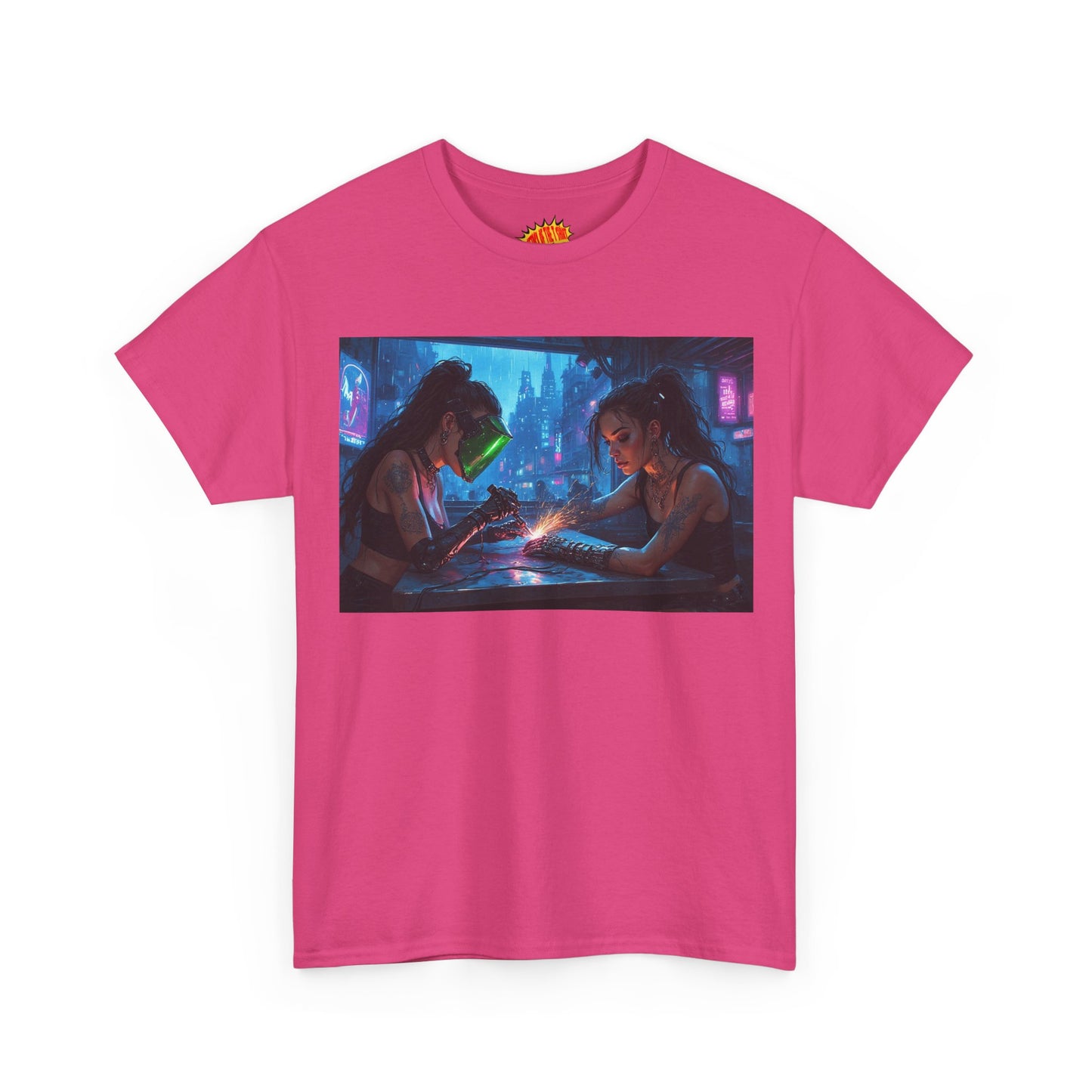 Cyberpunk Hand Repair Scene T-Shirt *Multiple Colors*