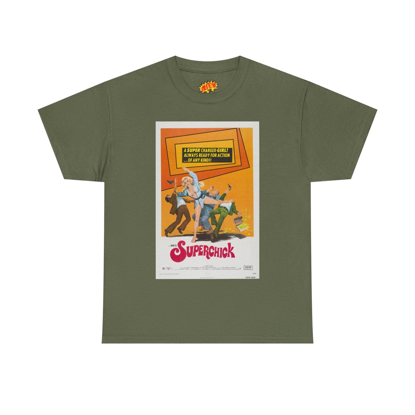 Superchick Movie Poster T-Shirt *Multiple Colors*