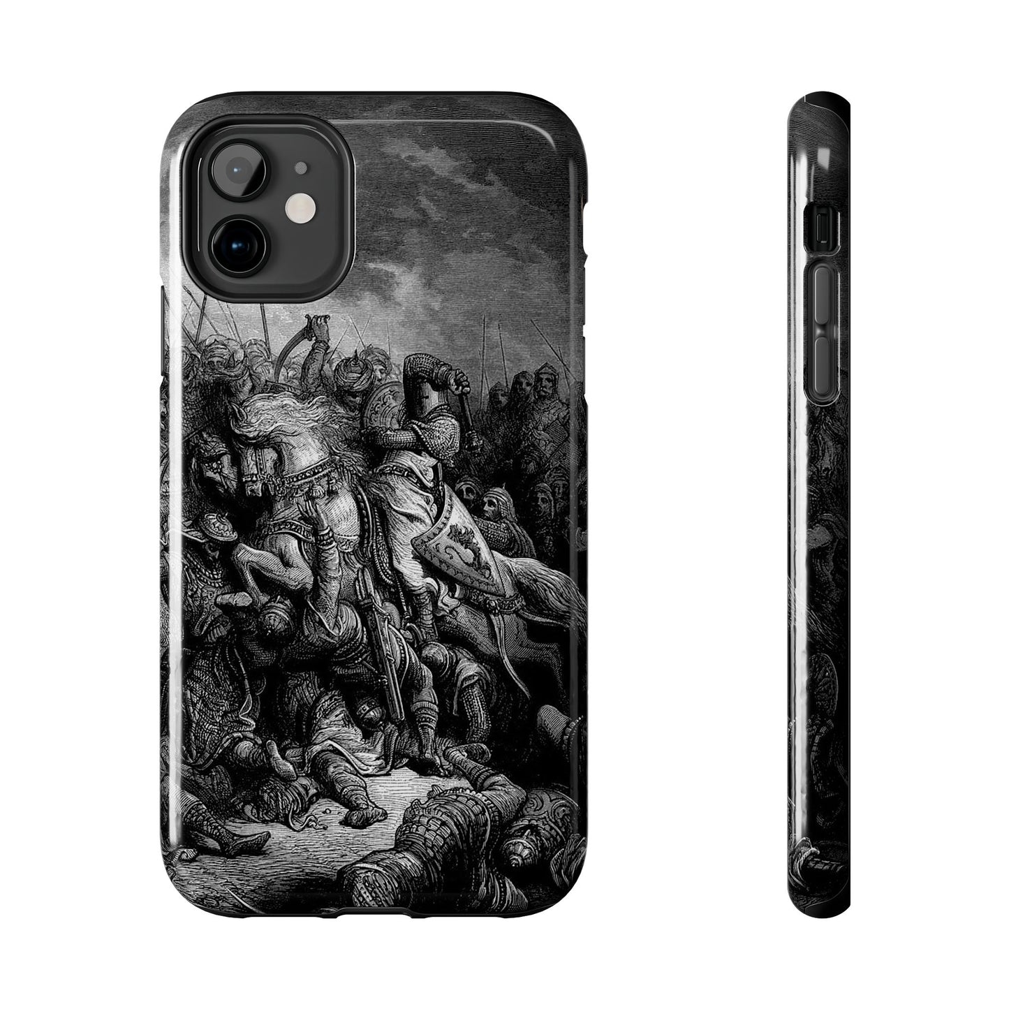 Richard and Saladin by Gustave Dore iPhone Case *Many Sizes Available*