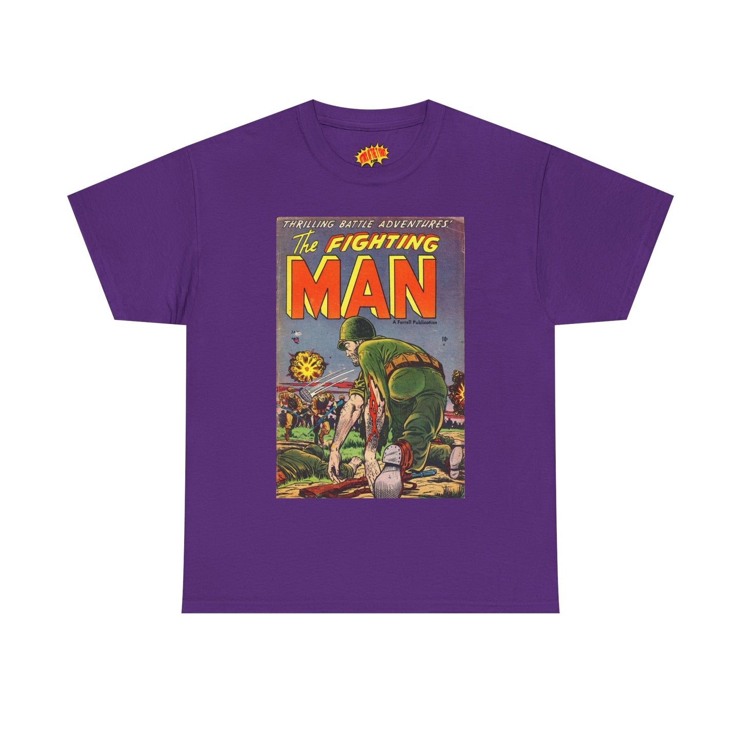 The Fighting Man January Comic Tee Shirt *Multiple Colors*