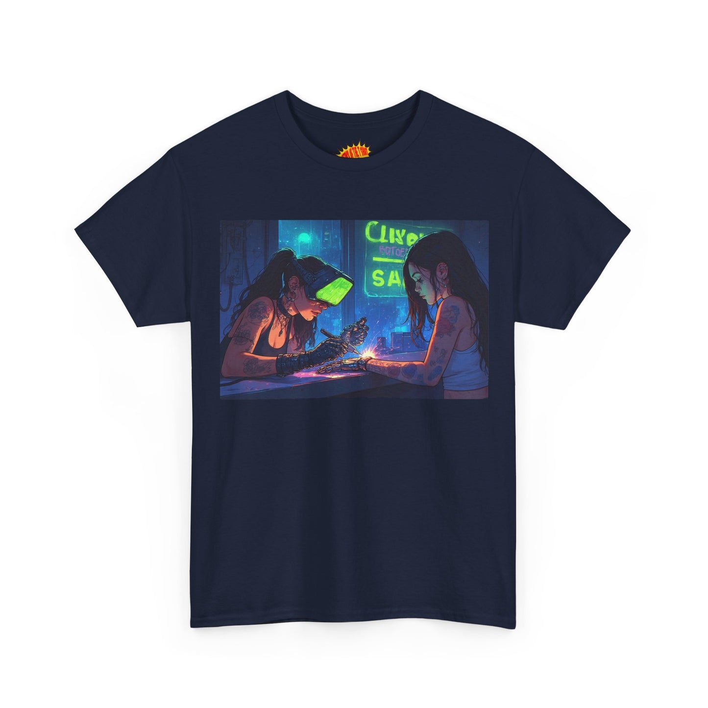 Robot Hands Cyberpunk Manicure T-Shirt *Multiple Colors*