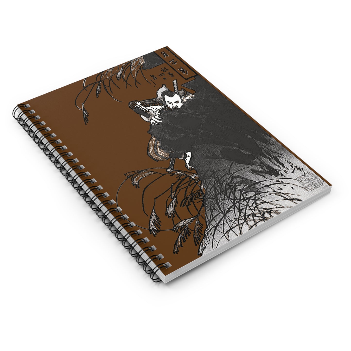 Inaba Mountain Moon - Tsukioka Yoshitoshi Spiral Notebook