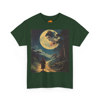 Travelling Samurai w/Full Moon Geisha T-Shirt