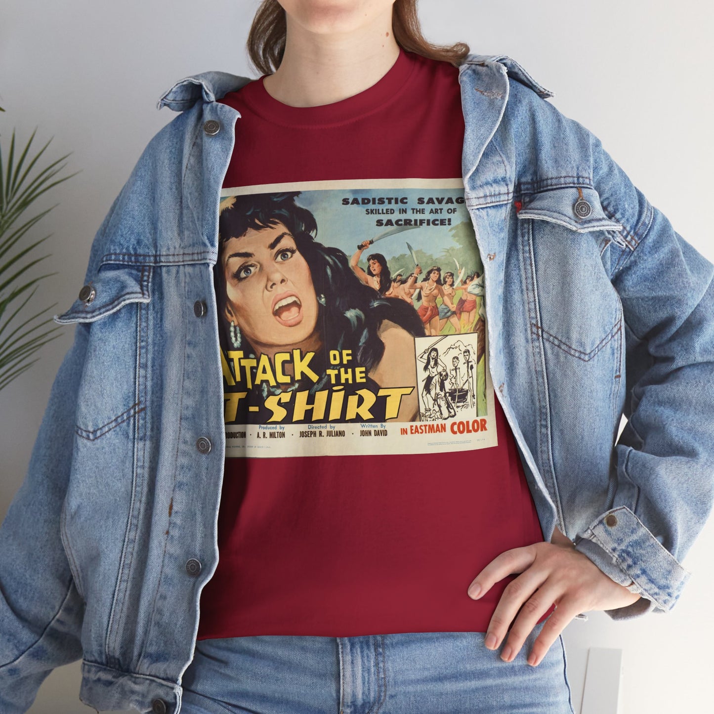 Attack of the T-Shirt Movie Poster T-Shirt