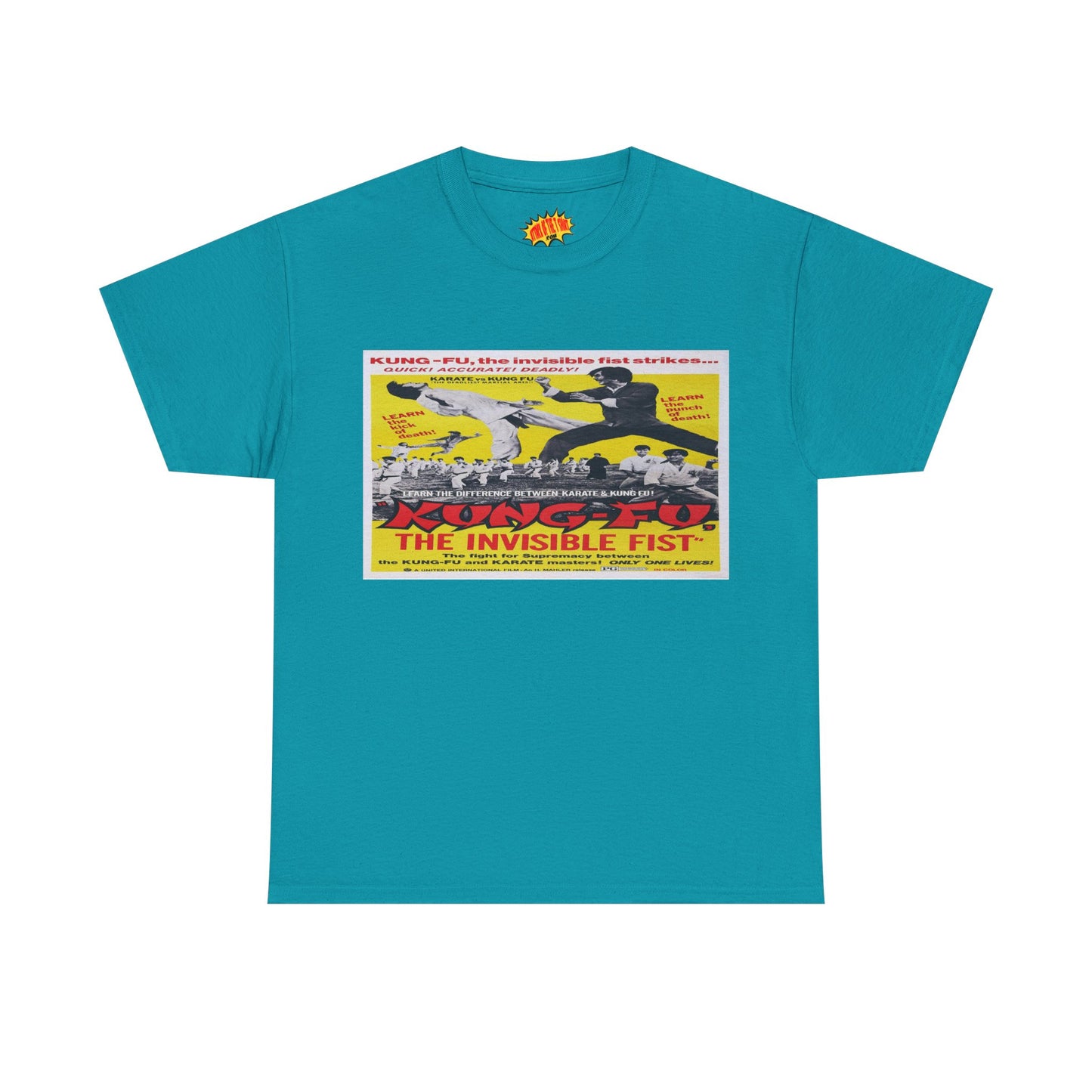 Kung Fu The Invisible Fist Movie Poster T-Shirt *Multiple Colors*