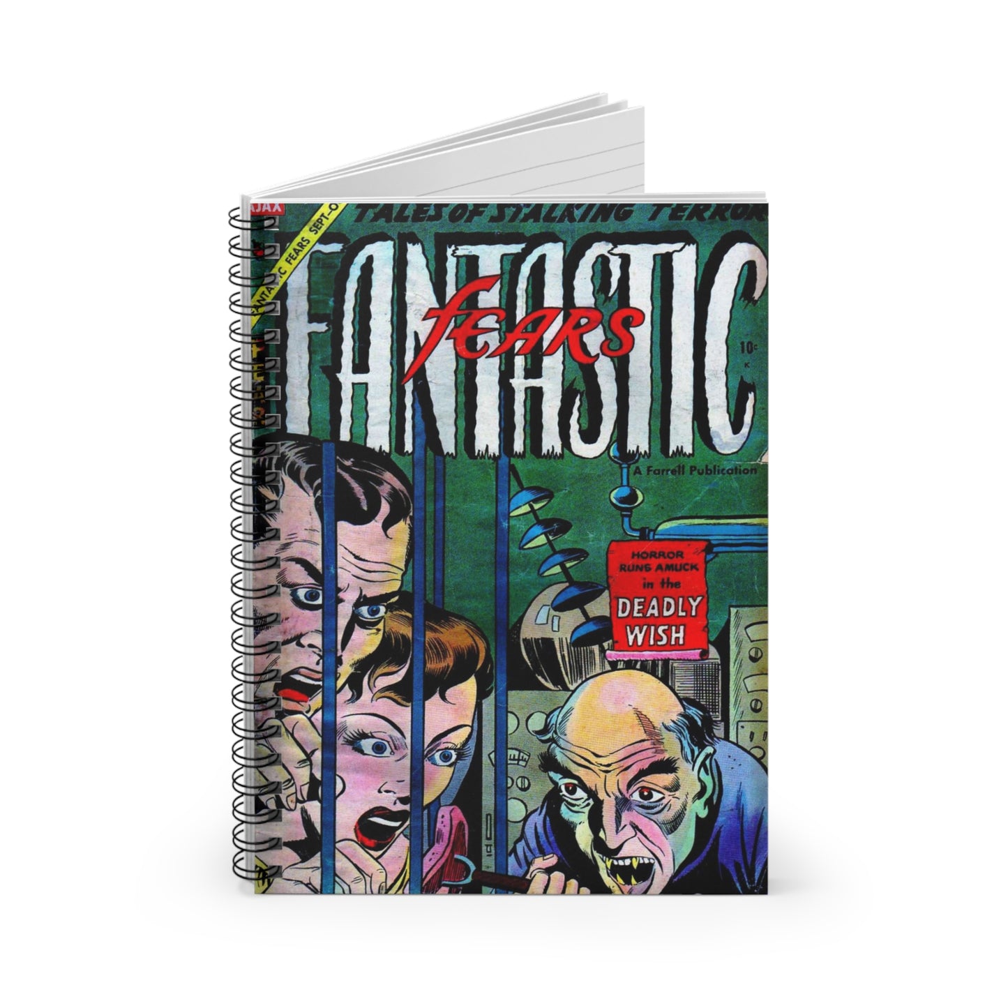 Copy of Fantastic Fears September - October Comic Cover Notebook