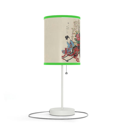 Flower Cart by Chikanobu Japanese Lamp Many Colors Available