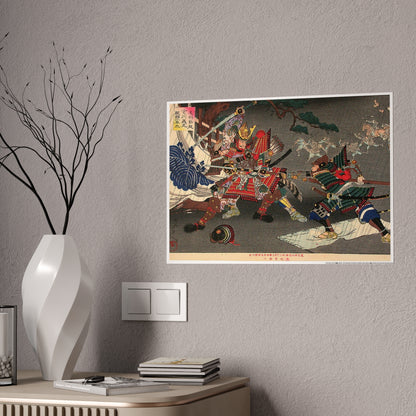 The Battle of Okehazama - Toyohara Chikanobu