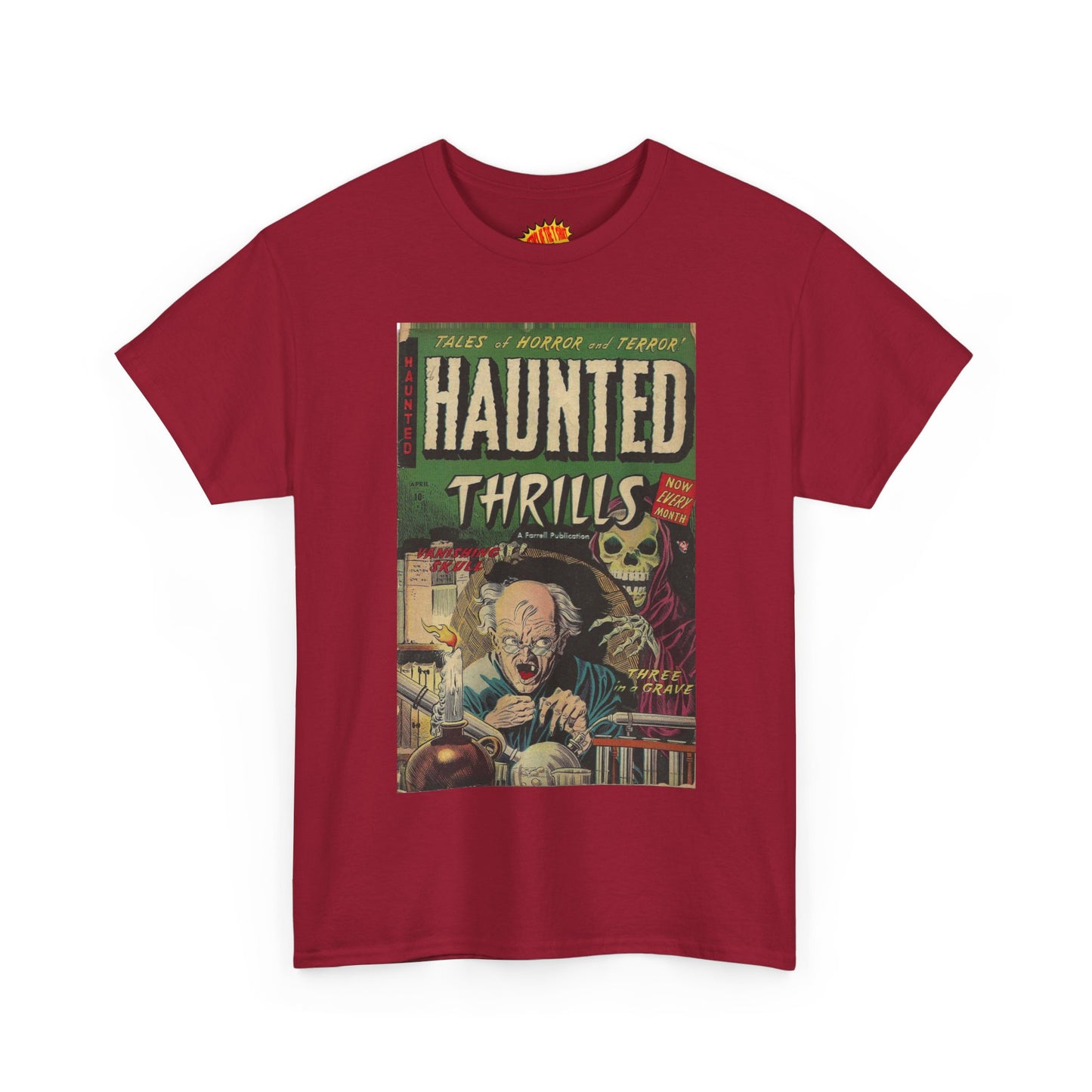 Haunted Thrills April Comic Tee Shirt *Multiple Colors*