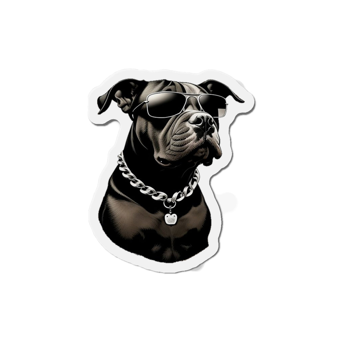Dog with Sunglasses Magnet