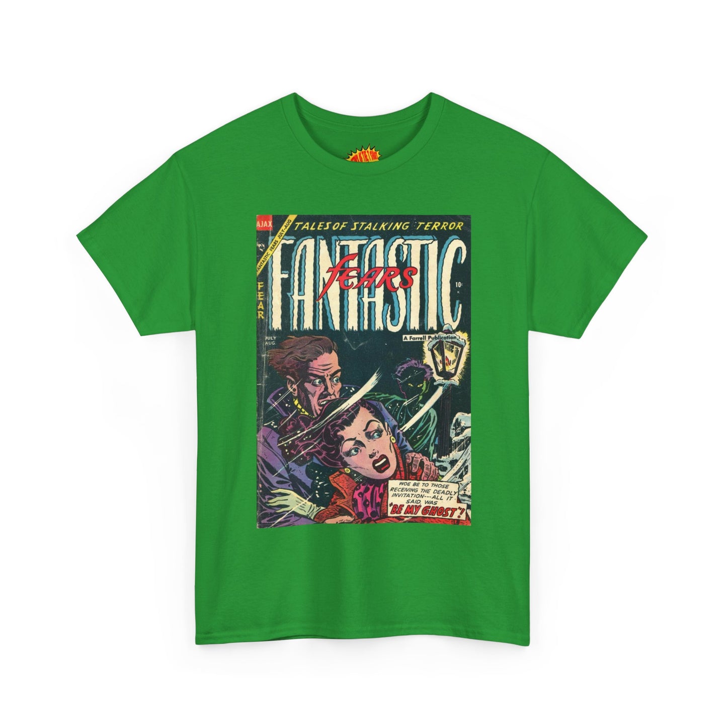 Fantastic Fears July - August Comic Tee Shirt *Multiple Colors*