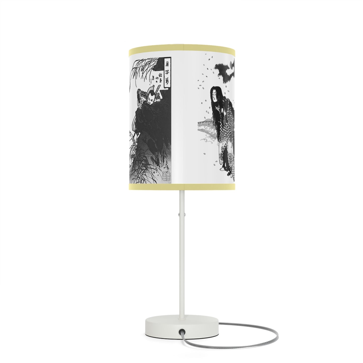 Japanese Woodcut Lamp