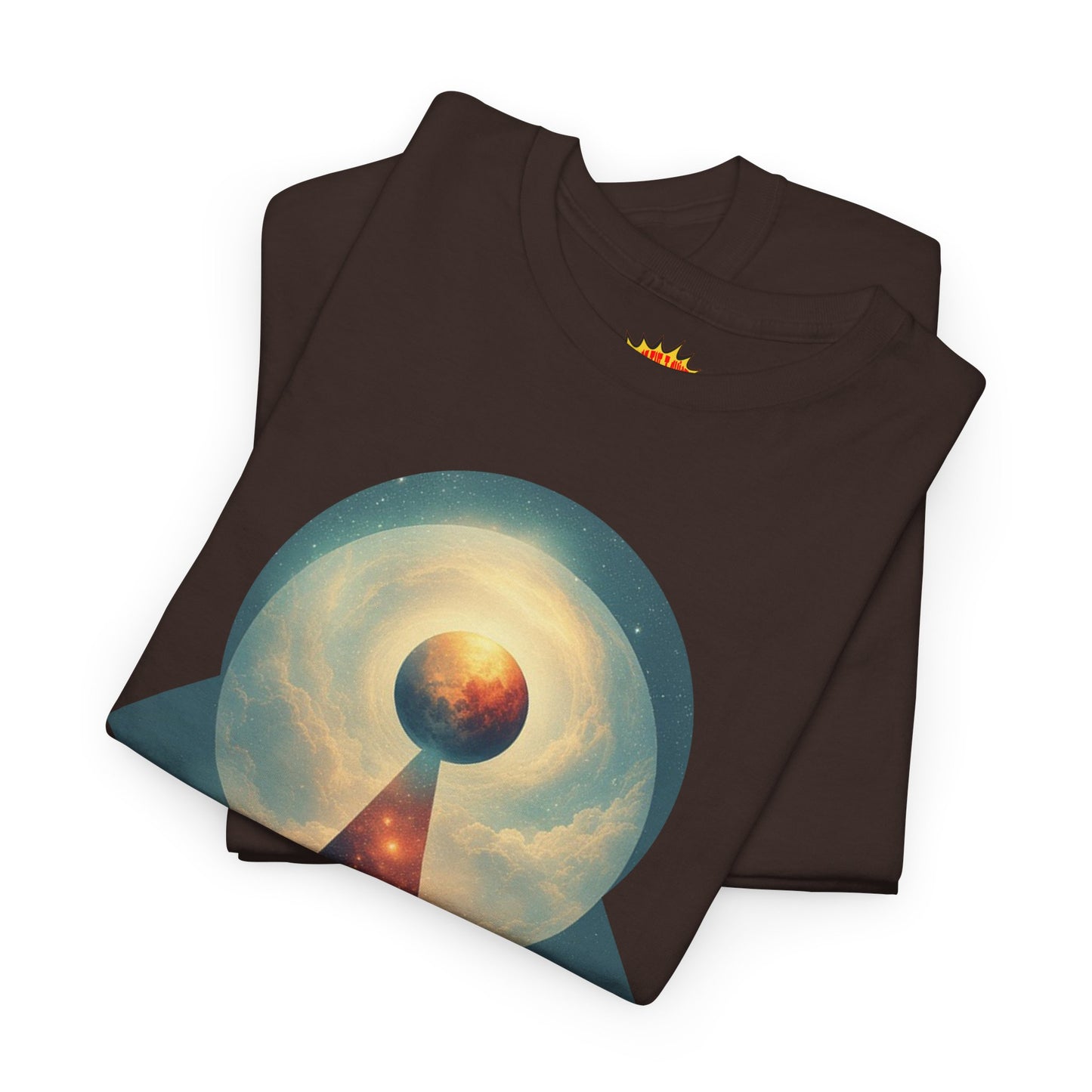 Geometric Galaxy Graphic Space Art Tee Shirt *Multiple Colors*