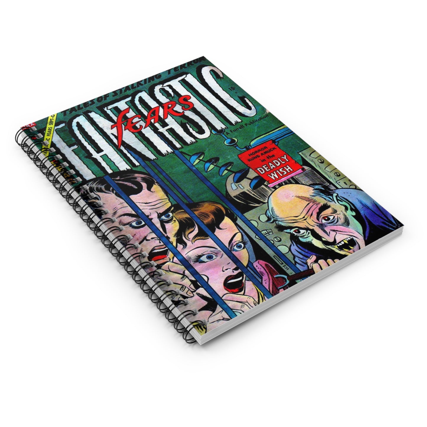 Fantastic Fears September - October Comic Cover Notebook