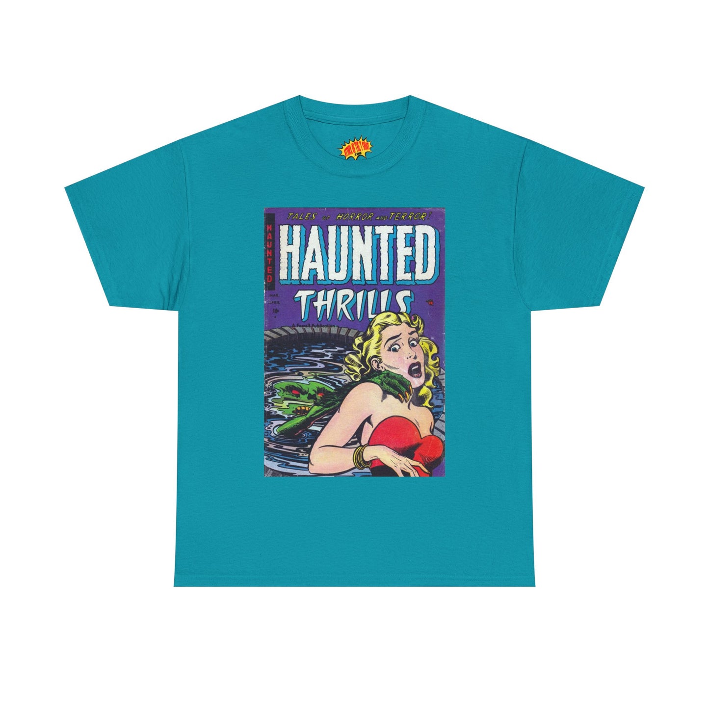 Haunted Thrills March - April Comic Tee Shirt *Multiple Colors*