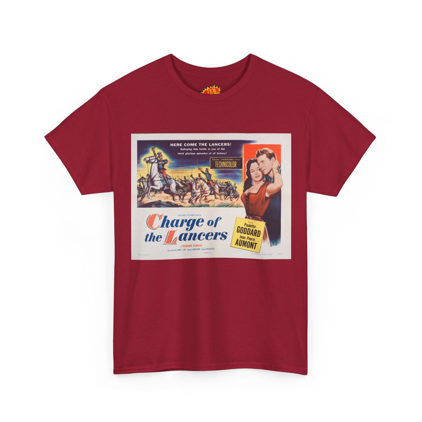 Charge of the Lancers Movie Poster T-Shirt *Multiple Colors*