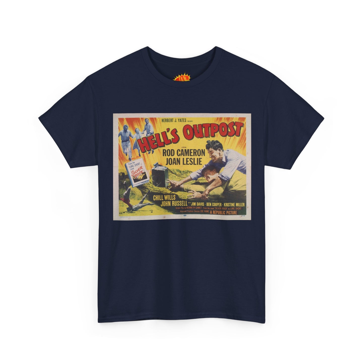 Hell's Outpost Movie Poster T-Shirt *Multiple Colors*