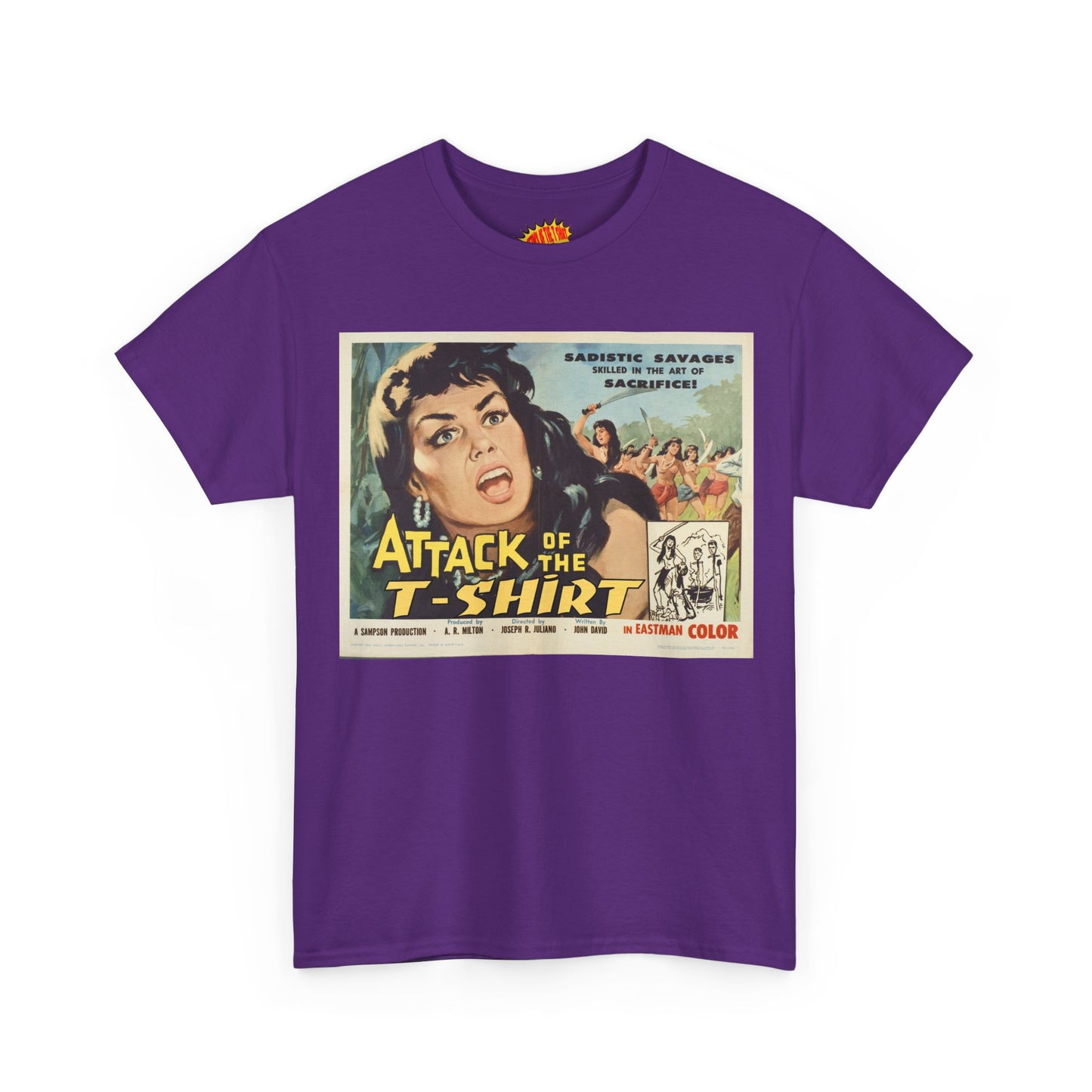 Attack of the T-Shirt Movie Poster T-Shirt