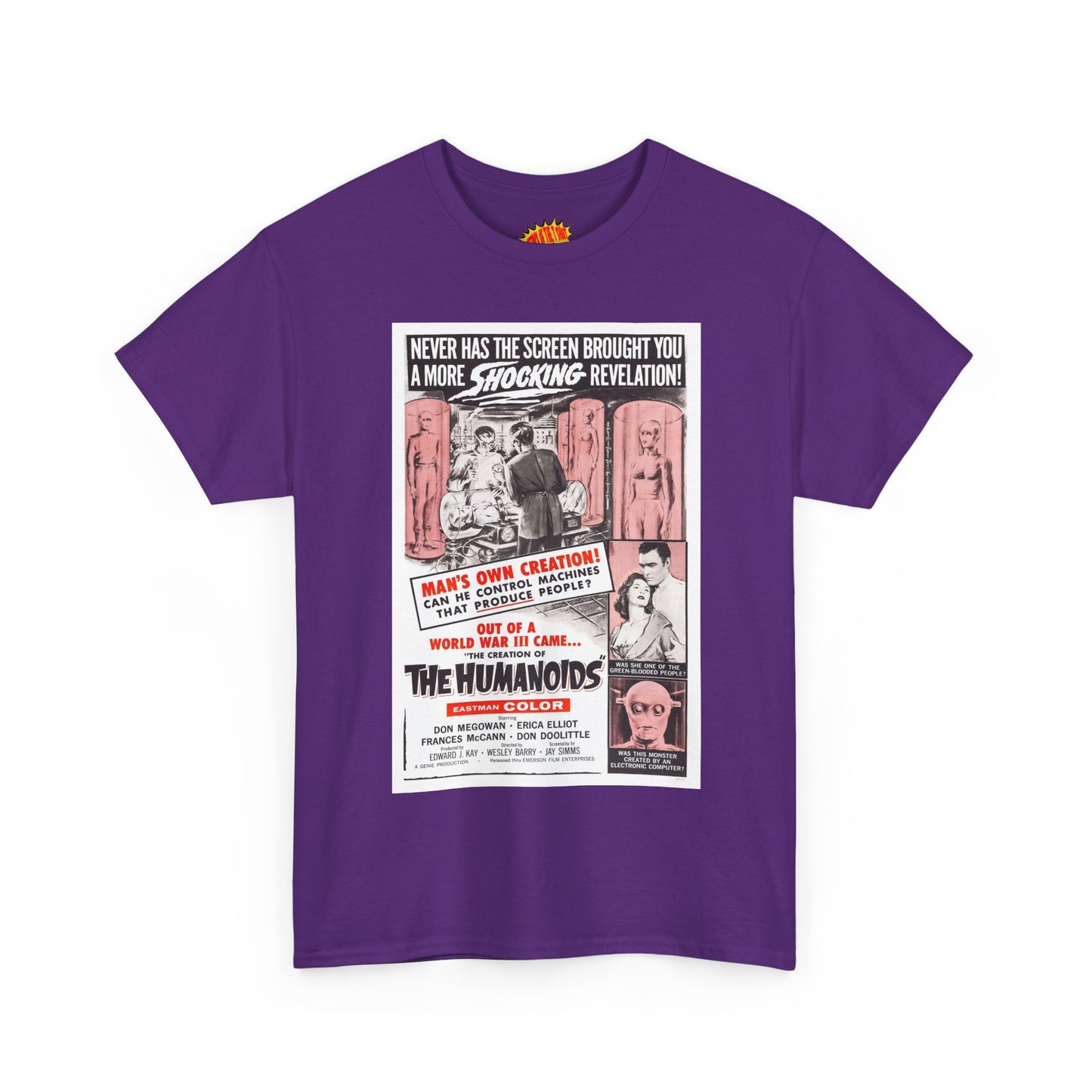The Creation of the Humanoids Movie Poster T-Shirt *Multiple Colors*