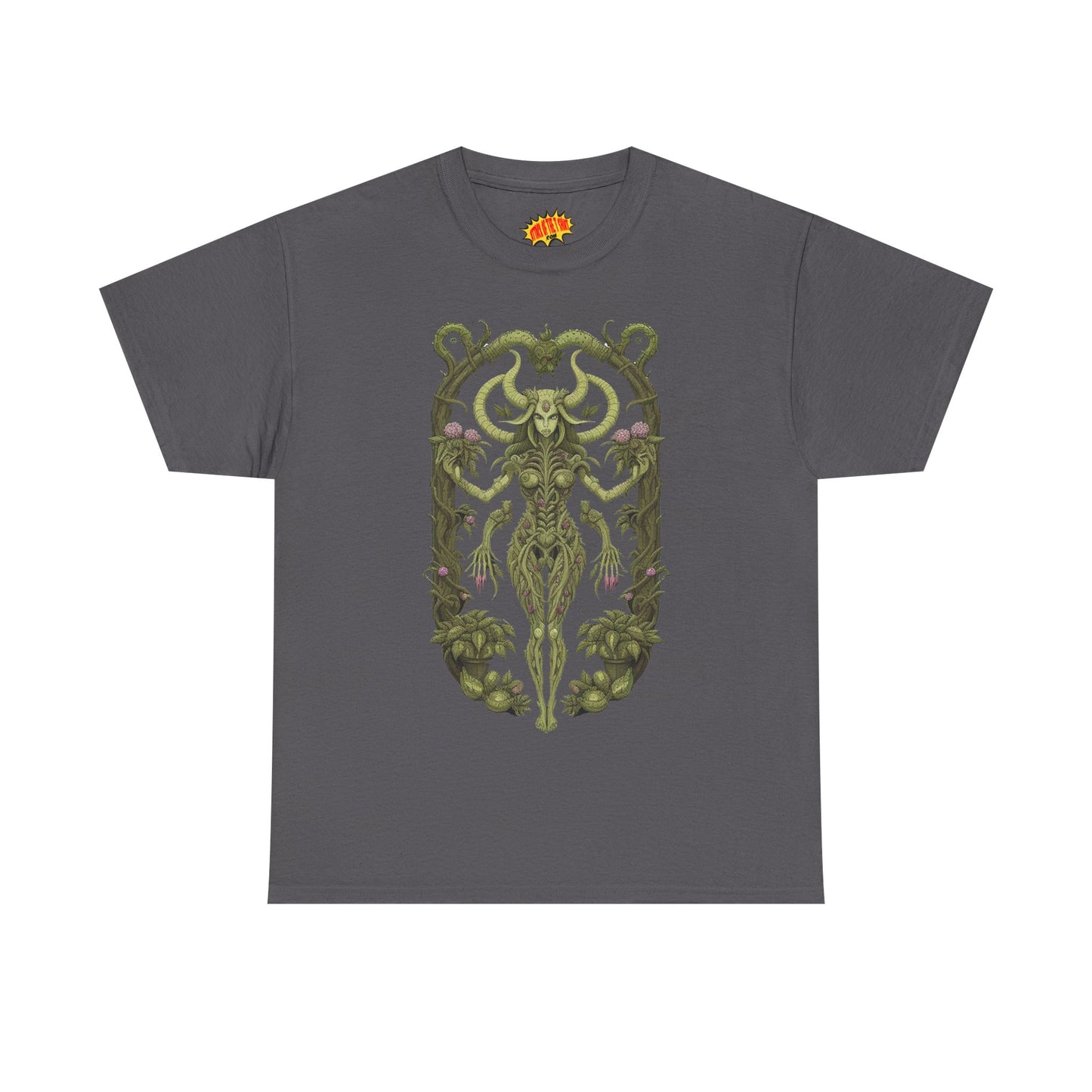 Dryad Flower Succubus Heavy Cotton Forest Dweller Tee Shirt *Multiple Colors*