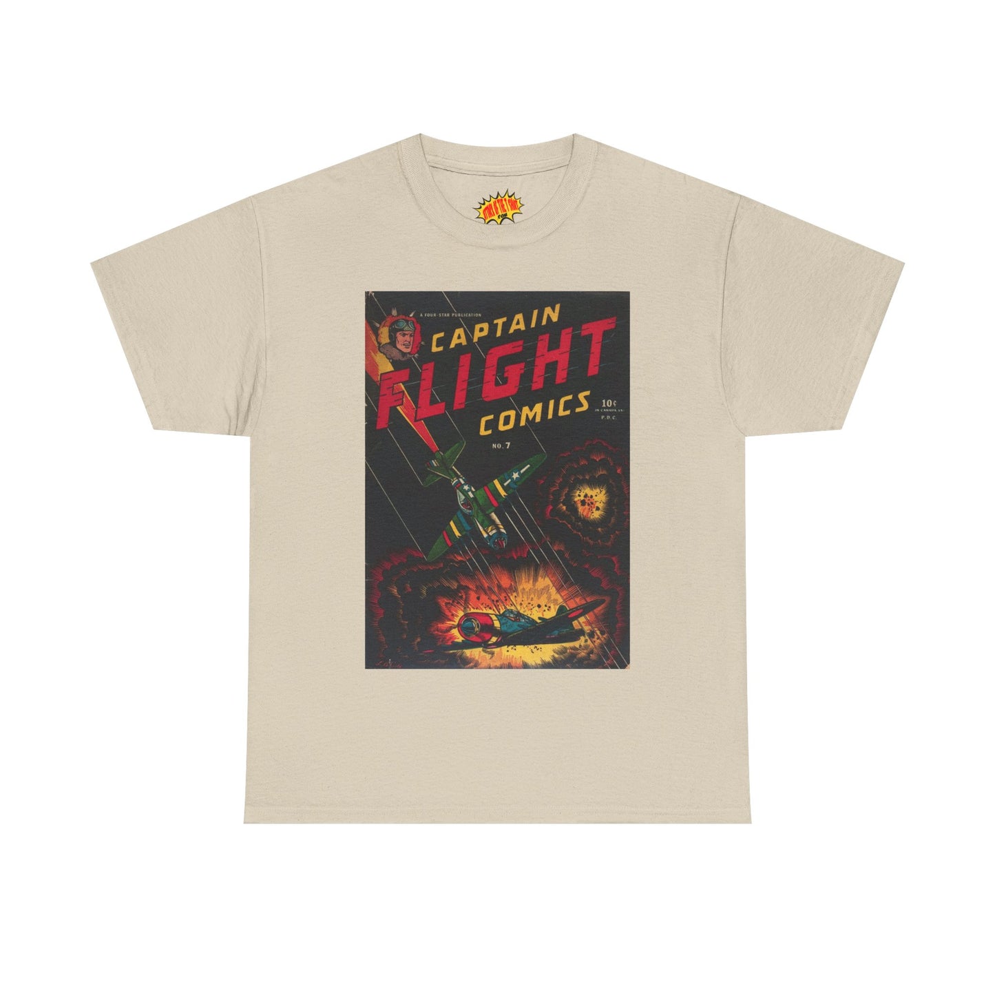 Captain Flight No. 7 Comic Tee Shirt *Multiple Colors*