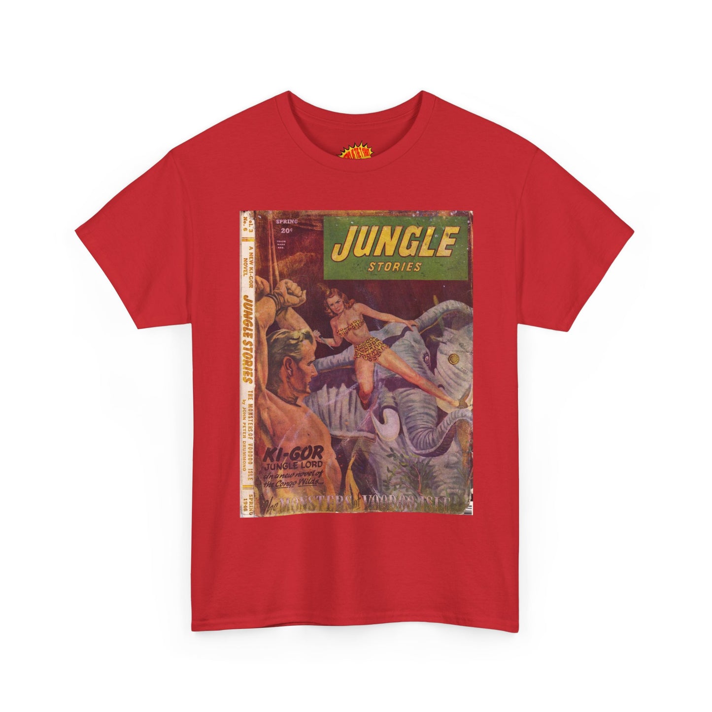 Jungle Stories Vol 3 No. 6 Comic Tee Shirt *Multiple Colors*