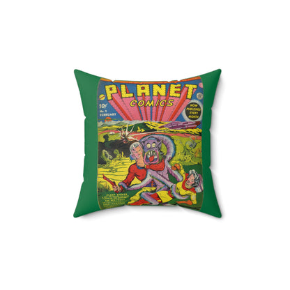 Planet Comics #2 Square Pillow