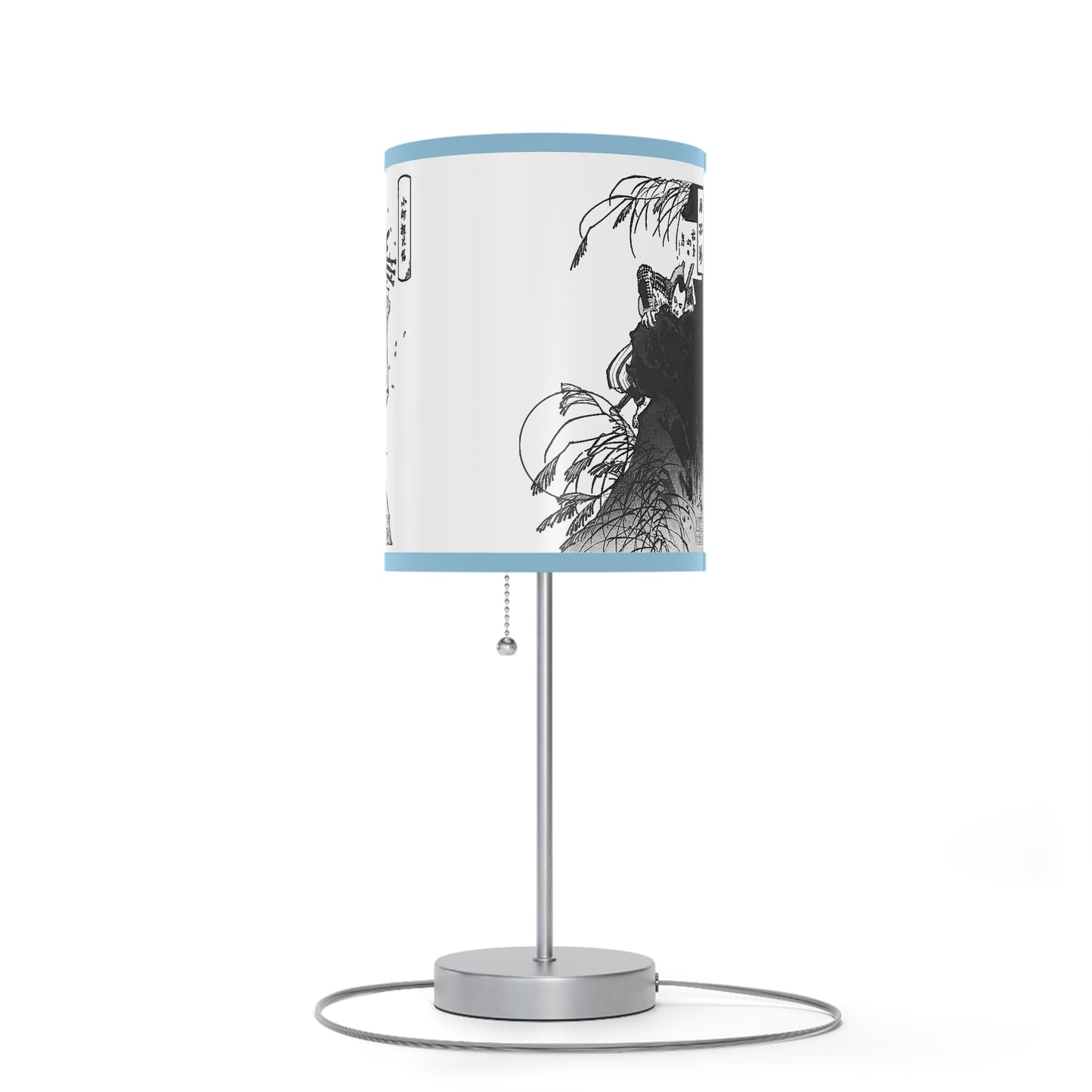 Japanese Woodcut Lamp