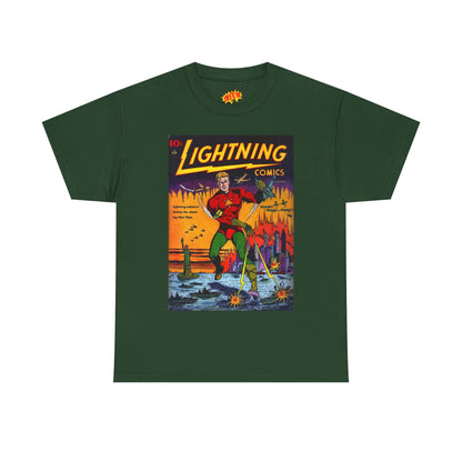 Lightning Comics August Comic Tee Shirt