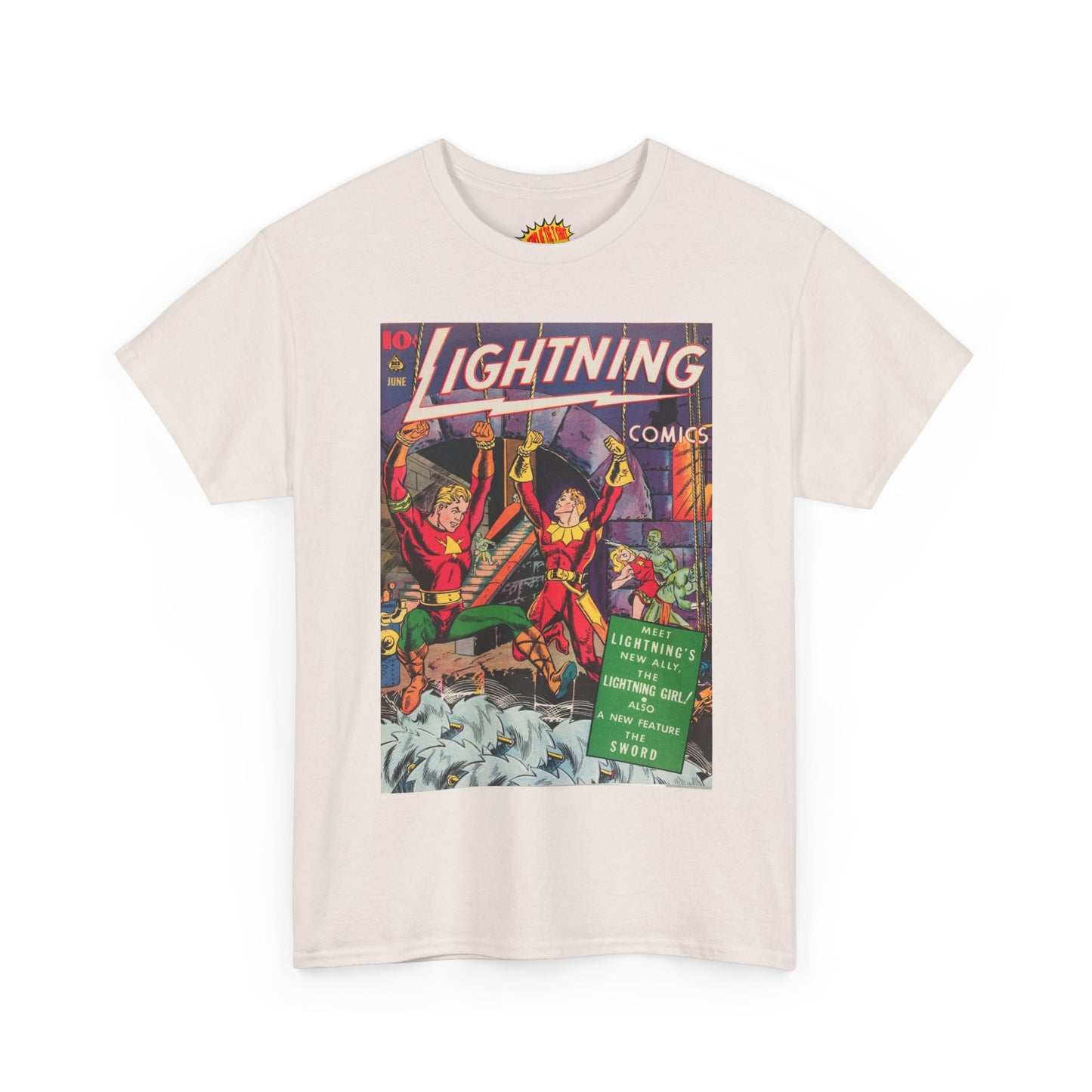 Lightning Comics June Comic Tee Shirt *Multiple Colors*