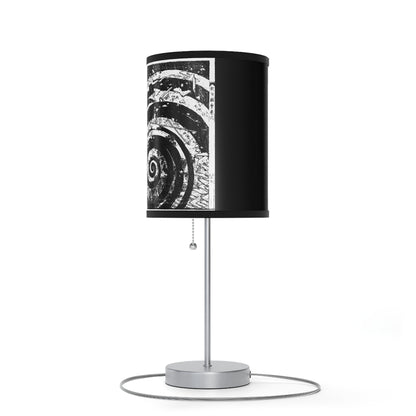 Destruction by Hokusai Japanese Woodcut Lamp