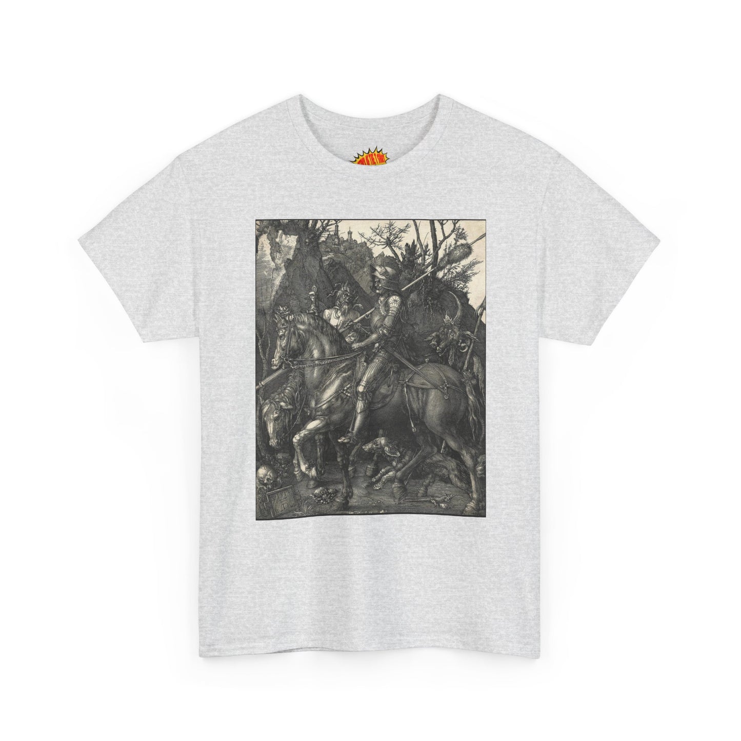 Knight. Death and the Devil - Albrecht Durer. Heavy Cotton Tee Many Colors/Sizes