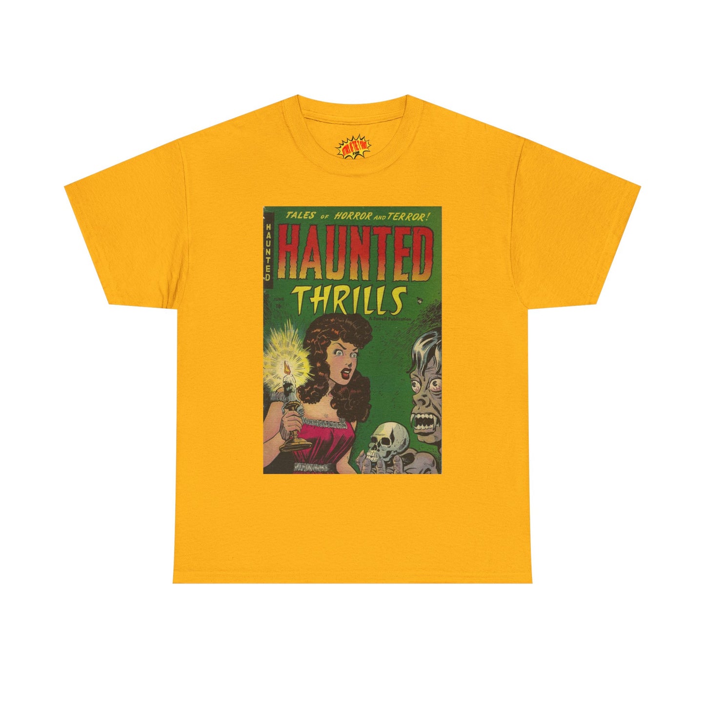 Haunted Thrills June Comic Tee Shirt *Multiple Colors*