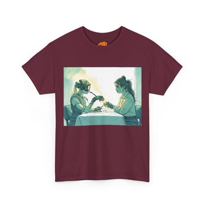 Robot Hands Manicure Scene T-Shirt