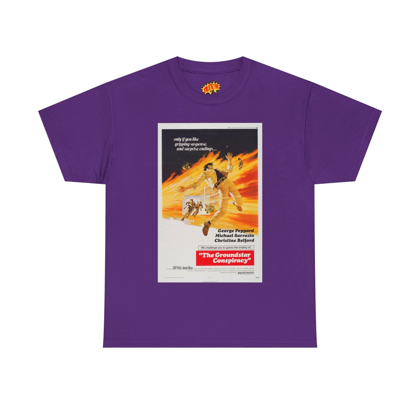 The Groundstar Conspiracy Movie Poster T-Shirt *Multiple Colors*
