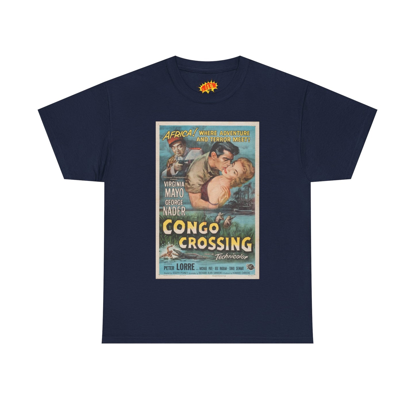 Congo Crossing Movie Poster T-Shirt *Multiple Colors*