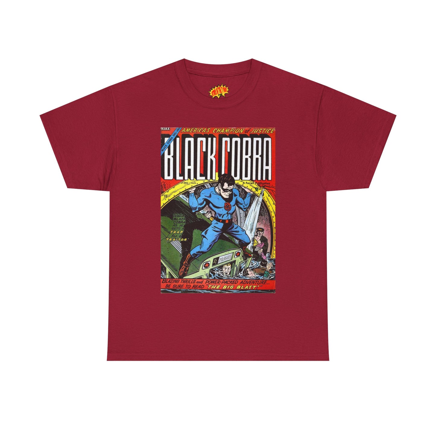 Black Cobra December - January Comic Tee Shirt *Multiple Colors*