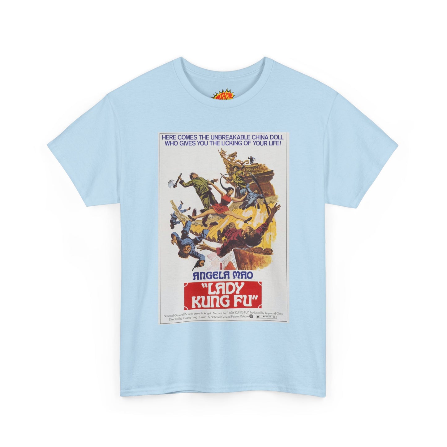 Lady Kung-Fu Movie Poster T-Shirt *Multiple Colors*