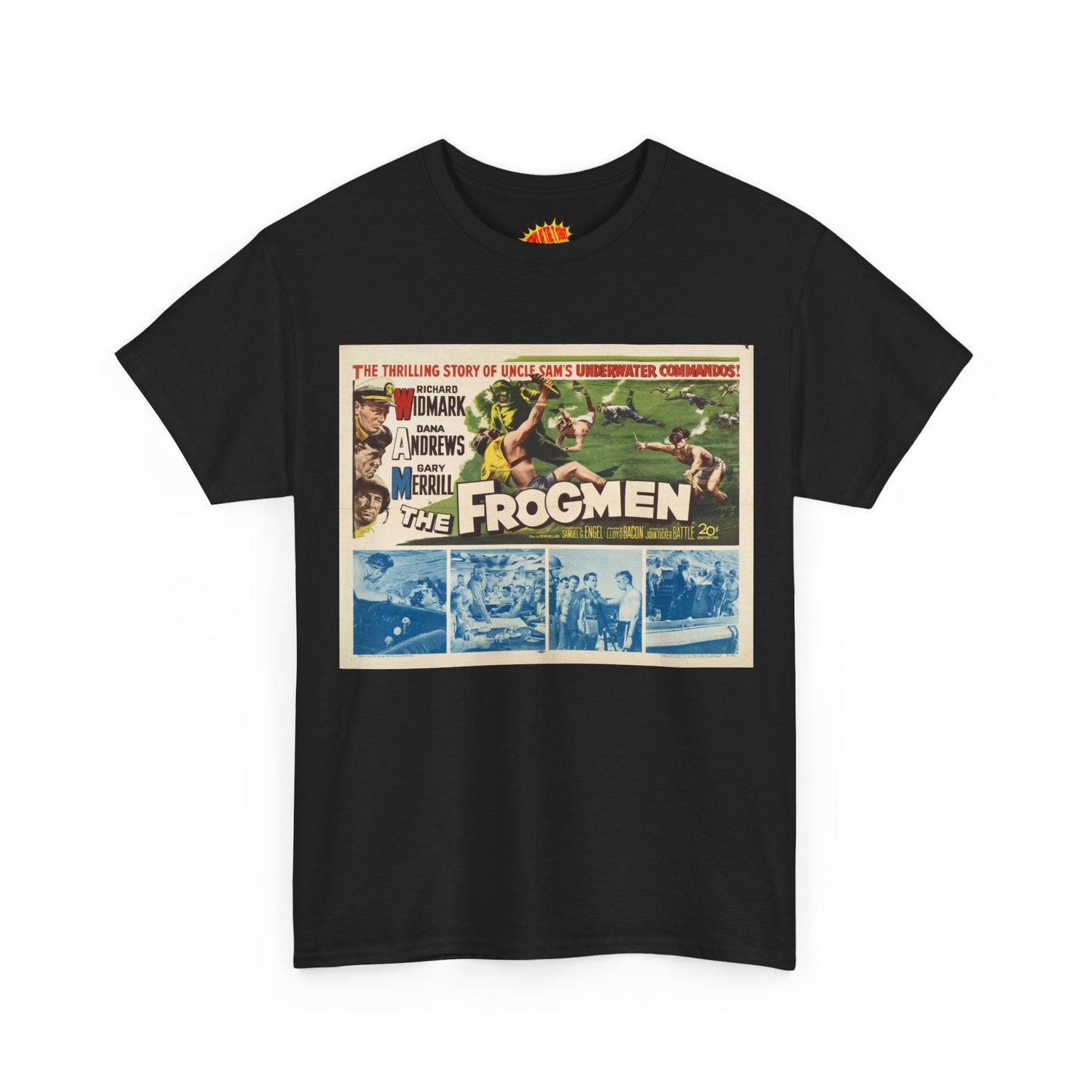 The Frogmen Movie Poster T-Shirt *Multiple Colors*